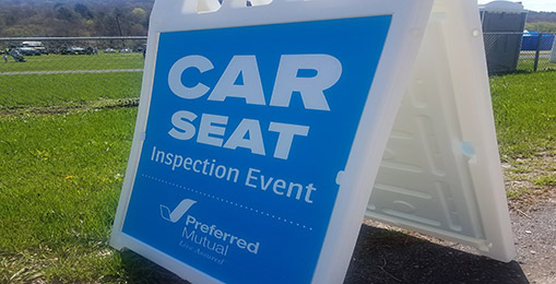 Preferred Mutual and Gates Cole Insurance Cohost Car Seat