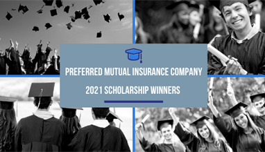 Preferred Mutual Insurance Company Names 2021 Scholarship Winners