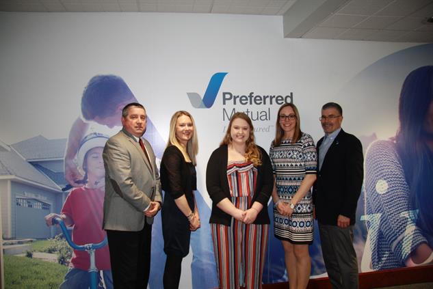 Photo of Holly Carpenter with Preferred Foundation Committee Photo of Holly Carpenter with Preferred Foundation Committee