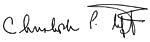 Christopher Taft Signature